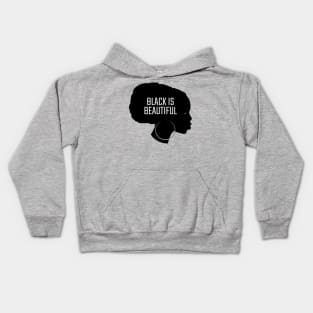 Black is Beautiful (2) Kids Hoodie